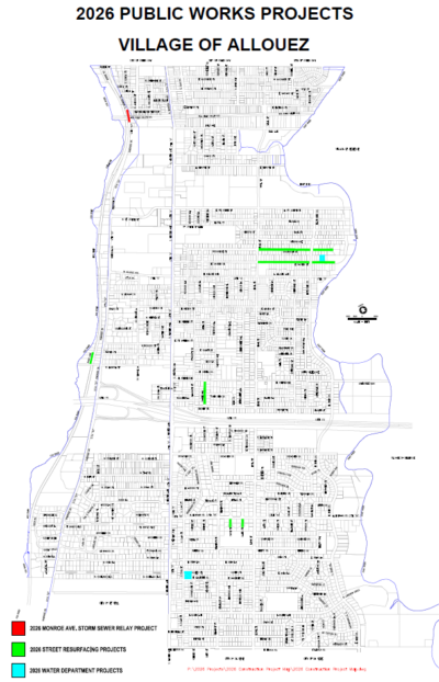 Allouez WI 2026 Projects 2026 PW Projects 400x622 